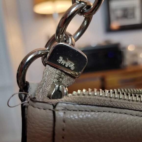 Coach Leather Elle Hobo Bag - Picture 9 of 9